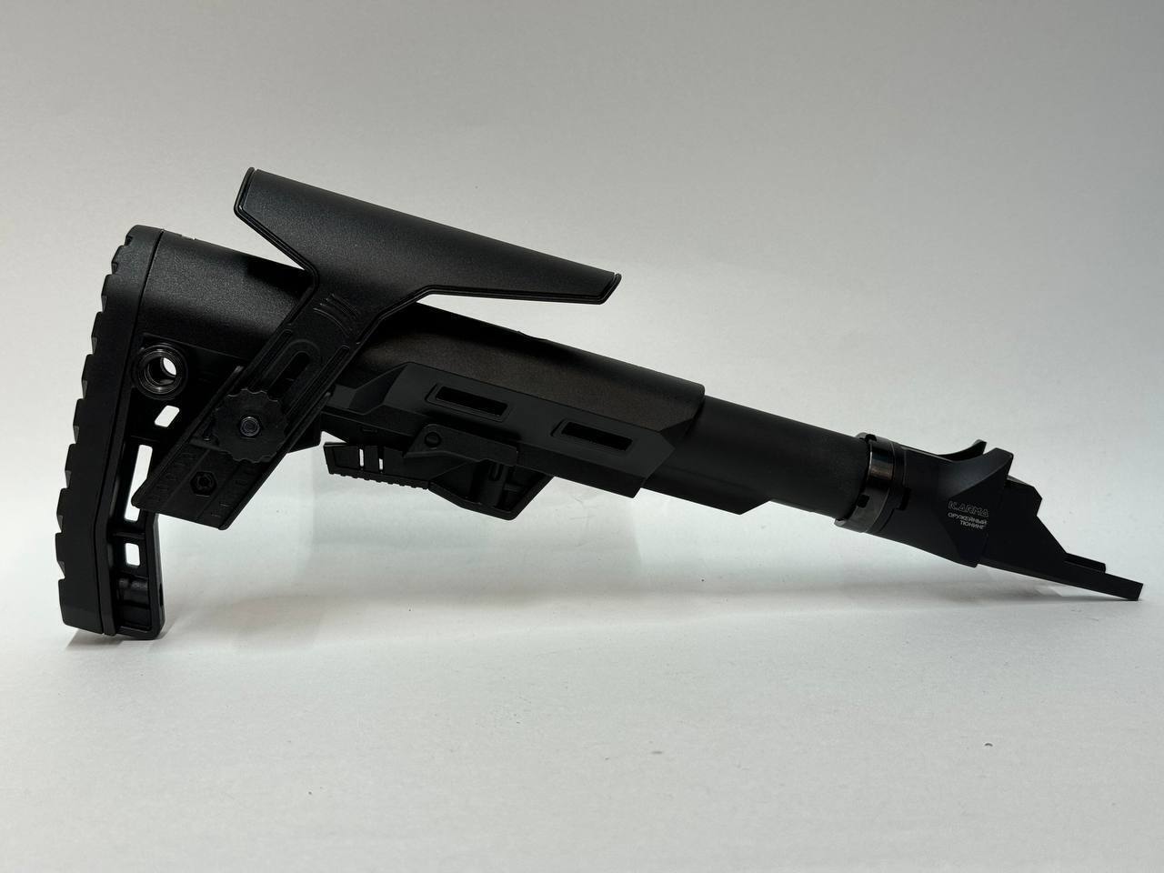 Приклад K.Arma облегченный телескопический с подщечником Alpha CP Com Spec (Black) купить