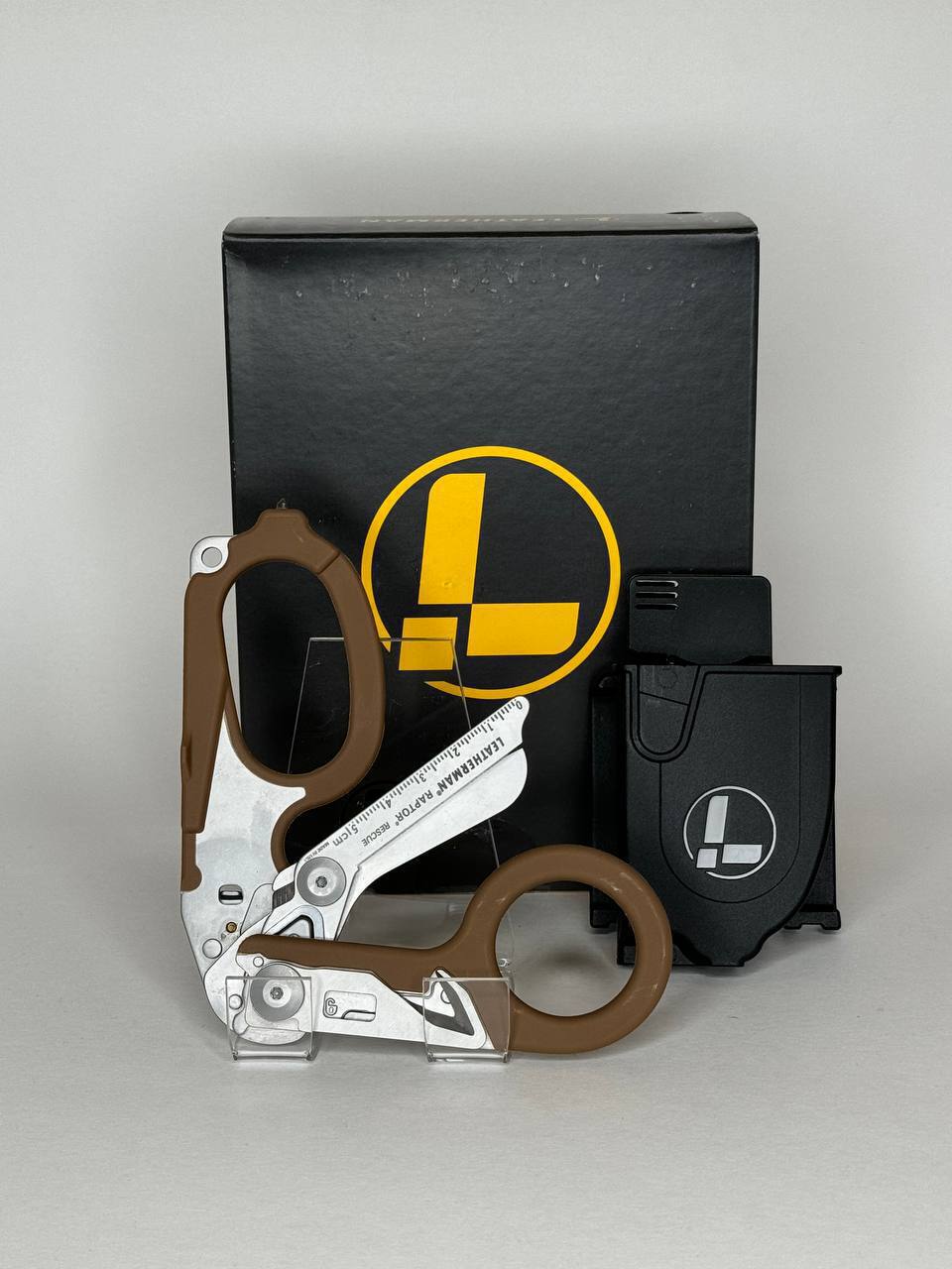 Ножницы LEATHERMAN Raptor Rescue Coyote Tan 6 инстр., 4,8/12,7 см, ножны купить