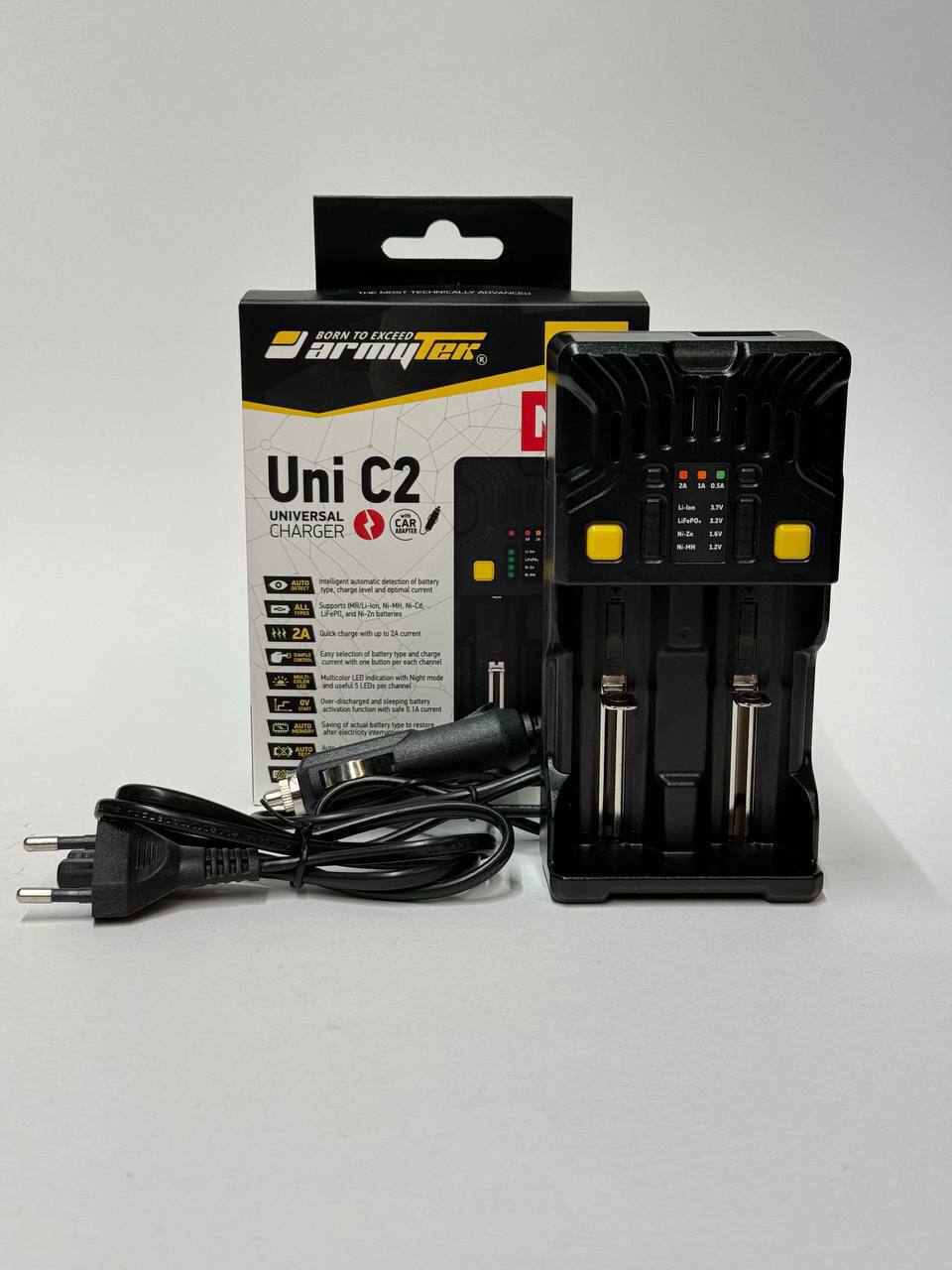 Зарядное устройство Armytek Uni C2 Plug Type C купить