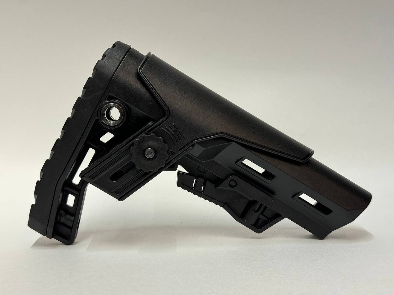 Приклад K.Arma облегченный телескопический с подщечником Alpha CP Com Spec (Black) купить