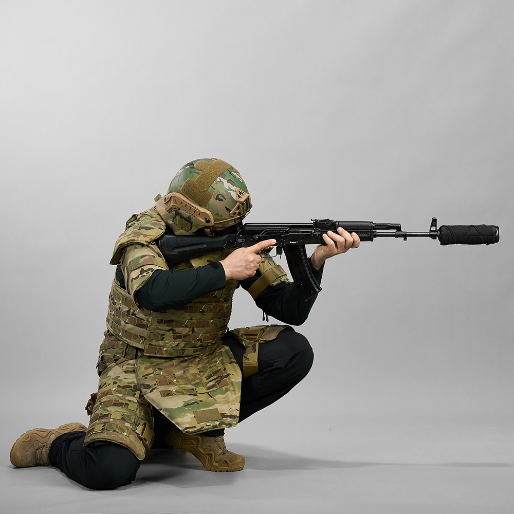 Бронежилет штурмовой АТЛАНТ (M, Multicam, Бр5, Gen.4) купить