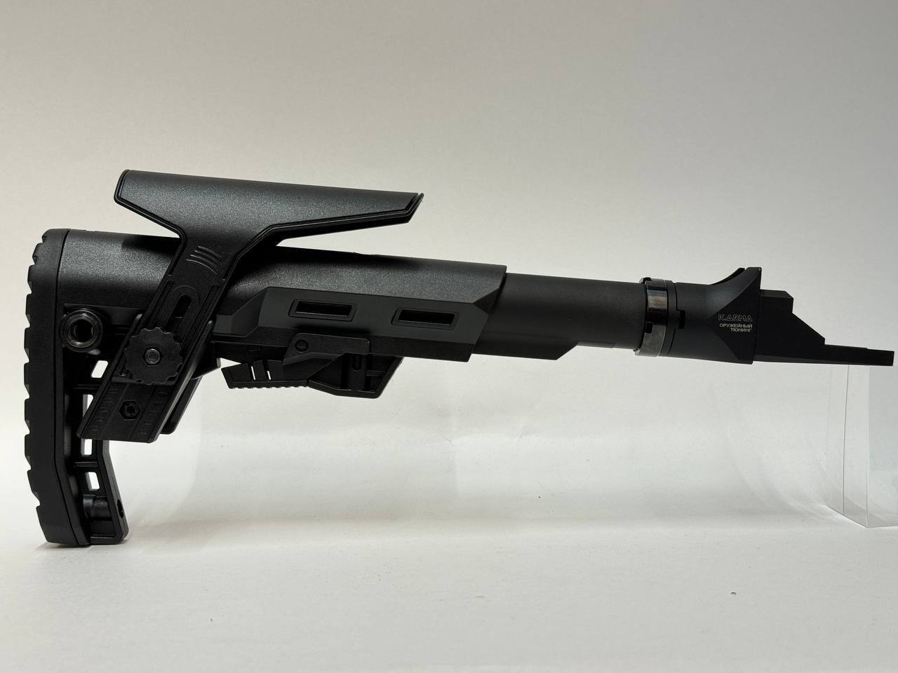 Приклад K.Arma облегченный телескопический с подщечником Alpha CP Com Spec (Black) купить