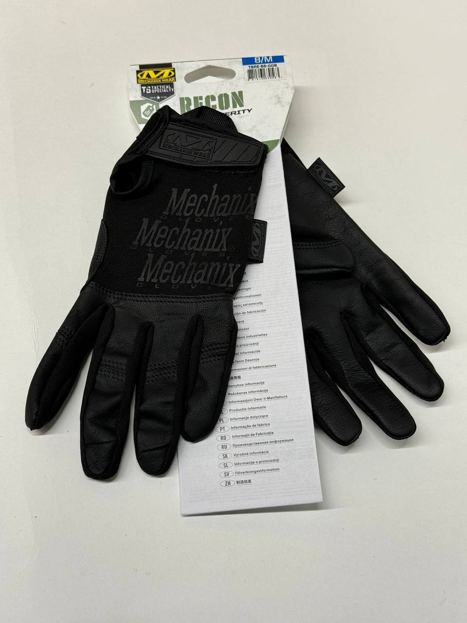 Перчатки MECHANIX TS Recon Covert (black), р.M купить