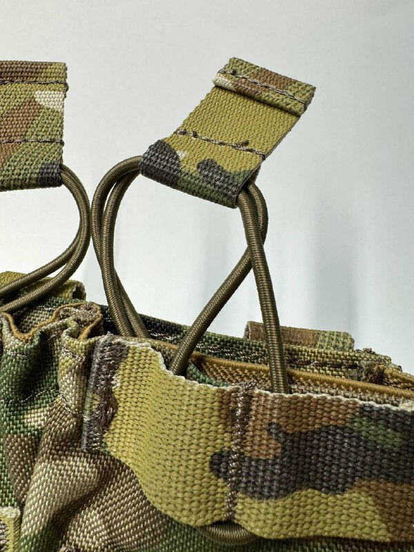 Панель с 3 открытыми подсумками под магазины 5.56 и пистолеьные магазины (Мох) купить